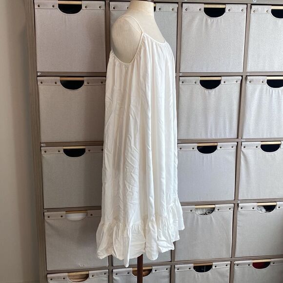 Storia trapeze ruffle midi dress - Picture 7 of 9